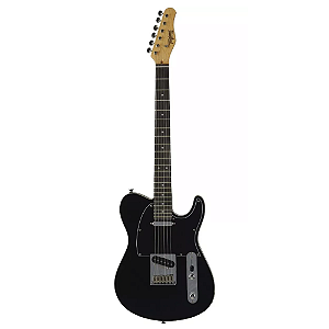Guitarra Tagima T-550 Preta Telecaster com escala escura