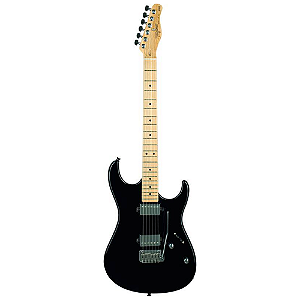 Guitarra Tagima Strato Modern Stella H2 Preta Linha Brasil