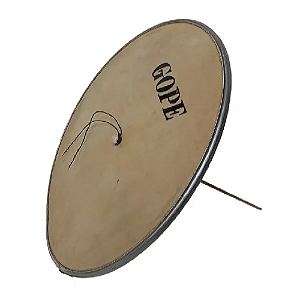 Pele Cuíca Gope 10" pele animal Montada Com Vareta 1510cv