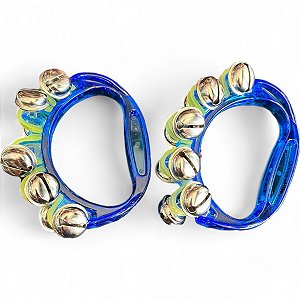 Chocalho Infantil Phx Mini Plástico G13-10 (Par) 11 Cm com capa