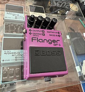 Pedal Boss Flanger BF-3 completo caixa manual - semi novo