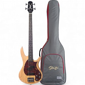 Baixo Seizi Thunder Ash (Pj) Ph 4 Natural Escudo Tortoise