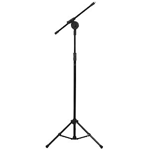 Pedestal Girafa Para Microfone Visão Pe-02 Com Pés Dobráveis