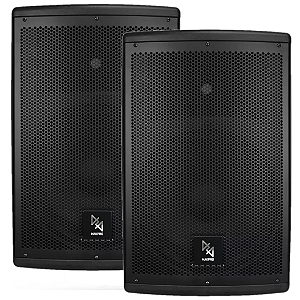 Kit Caixa Ativa + Passiva 15 Makpro bluetooth Som profissional