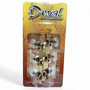 Tarraxa Violao nylon Pino Grosso Deval Eco Modelo 202BG ABA2024