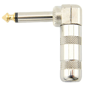 Plug Datalink P10 90 DLK ponta dourada P10-003-10 profissional reforçado