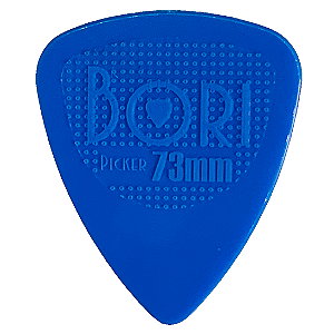 Palheta Bori 0,73mm nylon leve cavaco banjo violão