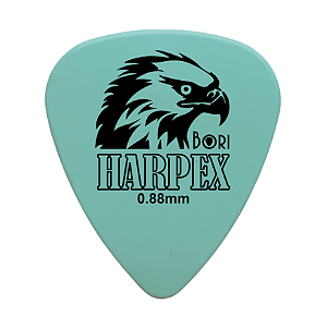 Palheta Bori Harpex 0,88mm leve modelo tortex guitarra violão