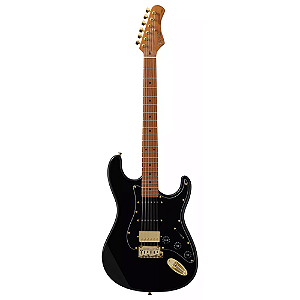 Guitarra Tagima T-640 Super Black BK Preta