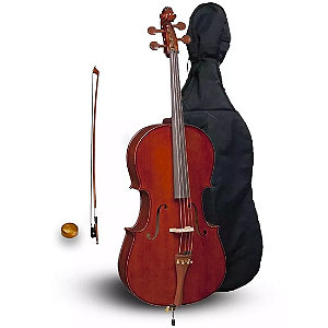 Violoncelo Eagle Cello Ce 200 4/4 Profissional com capa e breu