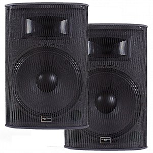 Kit Caixas Donner Saga 15 Ativa + Passiva 460w Woofer