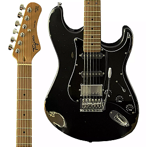 Guitarra Tagima TGA-580 Preta Escala Clara