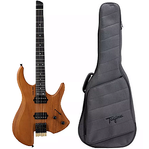 Guitarra Tagima H6s1 Natural Satin Nts Headless Escala Escura