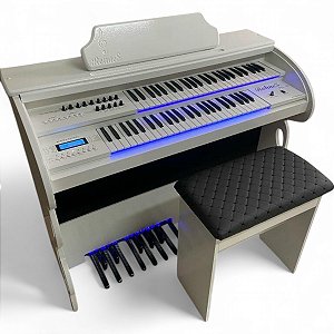 Órgão Rohnes RS-80 Branco