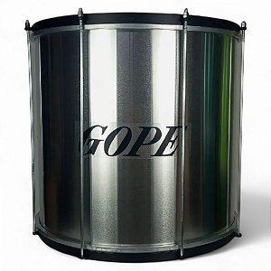 Surdo Gope 45cmx18"8 Afinações Aro Epoxi Com Pele Leitosa BAL4518