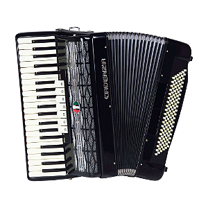 Acordeon Cadenza 120 baixos 41 teclas Bk Preto CD120/41