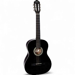Violao Giannini S-14 Preto Acústico Estudo Aço Bk