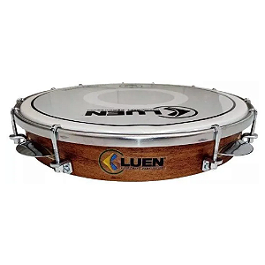 Pandeiro Luen 11 Imbuia Série Guetto Pele Master Control