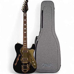 Guitarra Seizi Vintage Origami Black Gold – Juliana Vieira