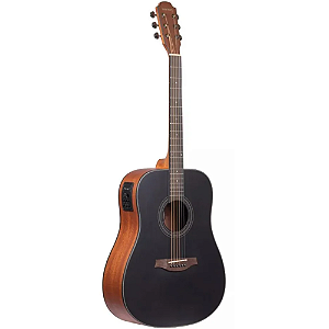 Violão Benson GD100E Black Satin Genesis Series Folk Aço