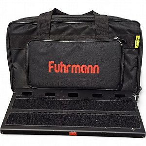 Kit Pedalboard PB5 + Bag Fuhrmann Pequeno para 5 pedais BAG01