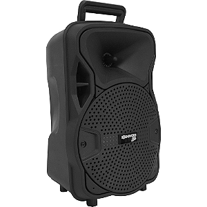 Caixa amplificada com bateria 60w rms falante 8 Soundvoice New CA-80