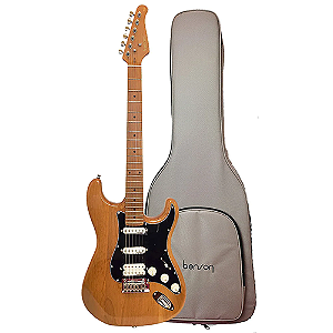 Guitarra Benson Hardy 902 NT BK Natural superstrato nut osso