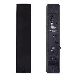 Caixa Vertical Line Donner Coluna C200a Preta 300 W Ativa