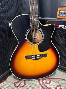 Violão Tagima Tw29 Sunburst Woodstock- Semi Novo