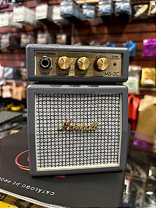 Amplificador Marshall Ms-2c C/ Drive Bolso Compacto - Semi Novo