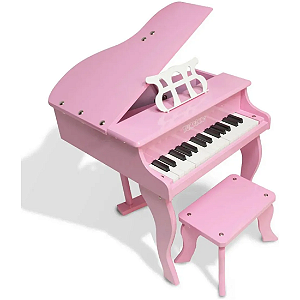 Piano Infantil Custom Kids 30 teclas Rosa CKPI 30-PK