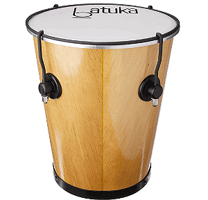 Timba 10 pol x 30cm Batuka Luen Verniz Aro Fino C/ Castanha Pop 30x10 60039
