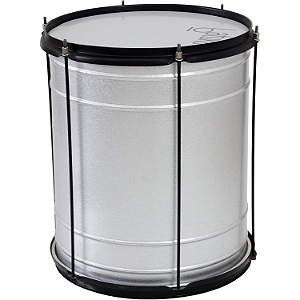 Surdo 14 pol x 45 cm Luen Alumisteel Chapa Preto 60030 45x14
