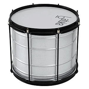 Surdo 22 pol x 60 cm Luen Alumisteel Chapa Preto 60034 60x22
