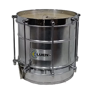 Cuica 10 pol x 25 cm Luen Inox Escovado 30014 25x10