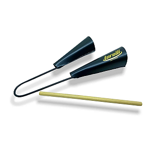 Agogo Duplo Torelli Medio Preto TO018