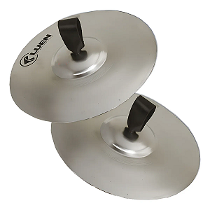 Pratos Fanfarra 10'' Luen Infantil Ferro Banda Marcial 19032