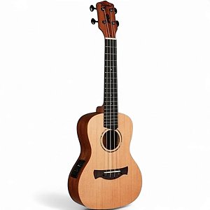 Ukulele Soprano Tagima 41-K NTS Natural Satin Elétrico 1085