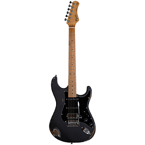 Guitarra Tagima TGA-580 Preta Sparkle Escala Clara BKSK