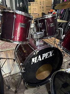 Bateria Mapex Vênus Completa + Prato ataque Zeus + chimbal usada NÃO ENVIAMOS