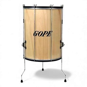 Surdo Gope Mad. Tripe 60cmx18" 8 Afin. Borb. 1 Pele Animal