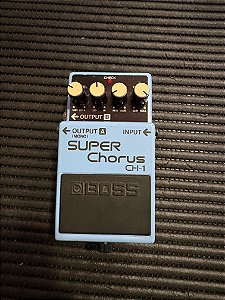 Pedal Boss Super Chorus CH-1 Impecável – Usado