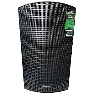 Caixa ativa Skypix RVA15 2800w PMPO 580w RMS Bi amp AF 15 DSP TWS