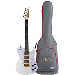 Guitarra Seizi Katana Kabuto Trinity – Bruna Tsuruda White Gold