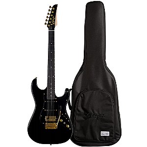 Guitarra Seizi Katana Musashi HSS – Black Gold Limited