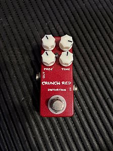 Pedal Distorção Crunch Red P/ Guitarra - Usado