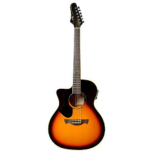 Violão Tagima Canhoto Rio Negro Latin America LH VSB Sunburst