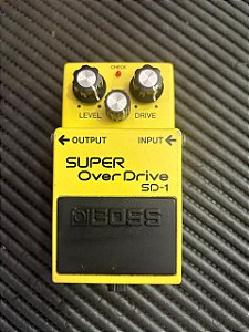 Pedal Boss Sd-1 Super Overdrive Estado De Novo – Usado
