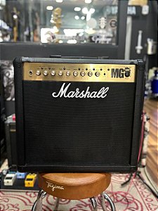 Amplificador Marshall Mg50fx C/ Efeitos + Driver Impecável – Usado