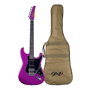 Guitarra Seizi Fun Katana Musashi HSS Dark Purple Sparkle